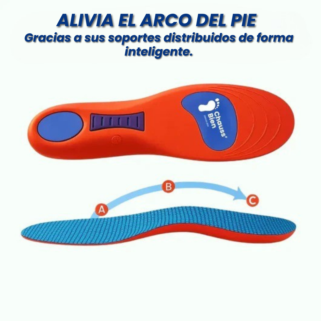 Par de plantillas ortopédicas