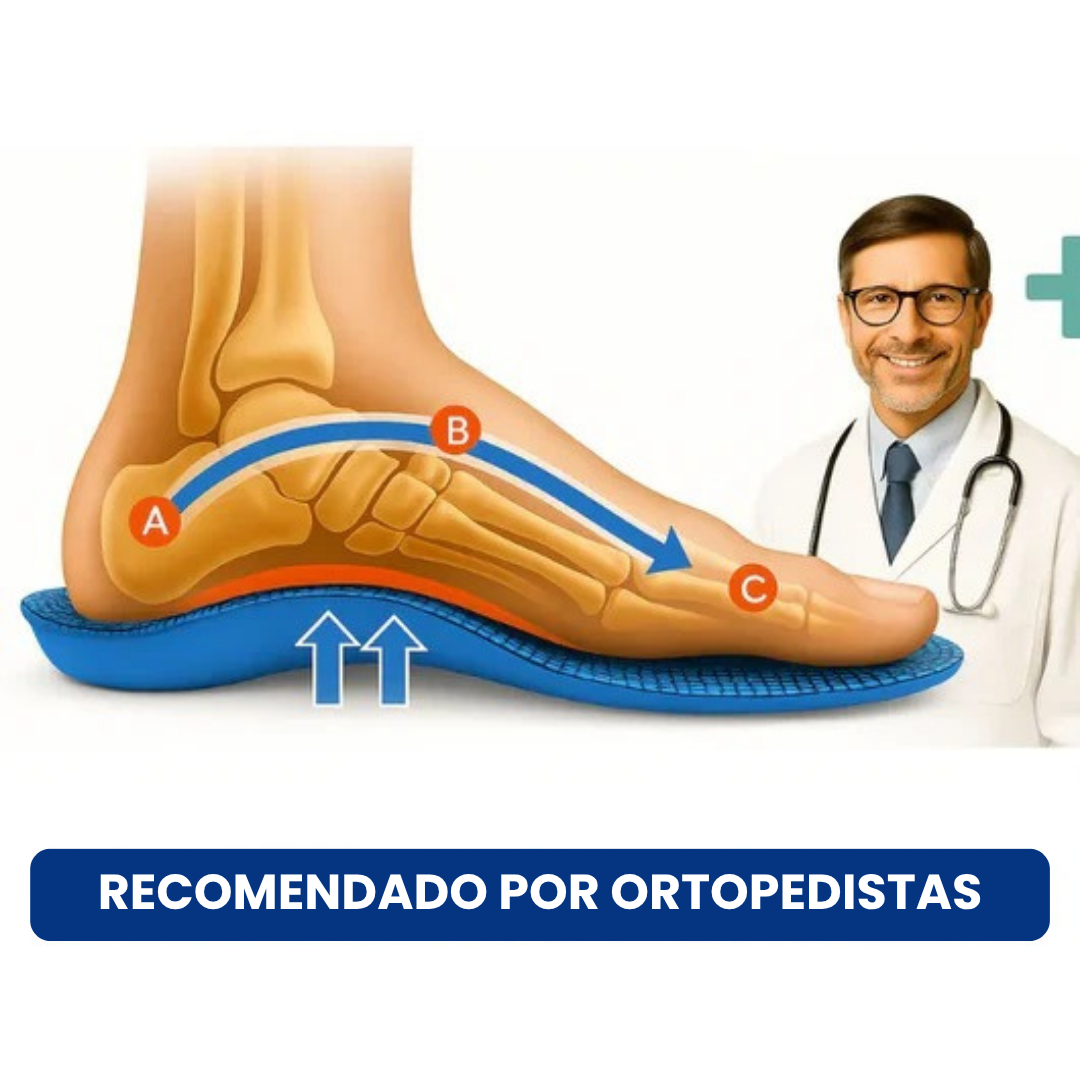 Par de plantillas ortopédicas
