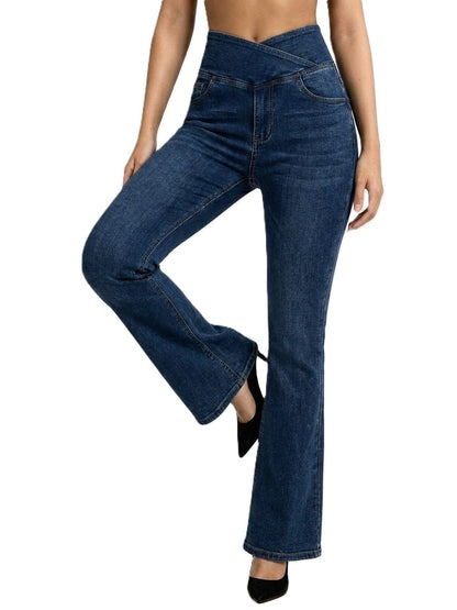 Campanas V™ | Los jeans cruzados de tiro alto
