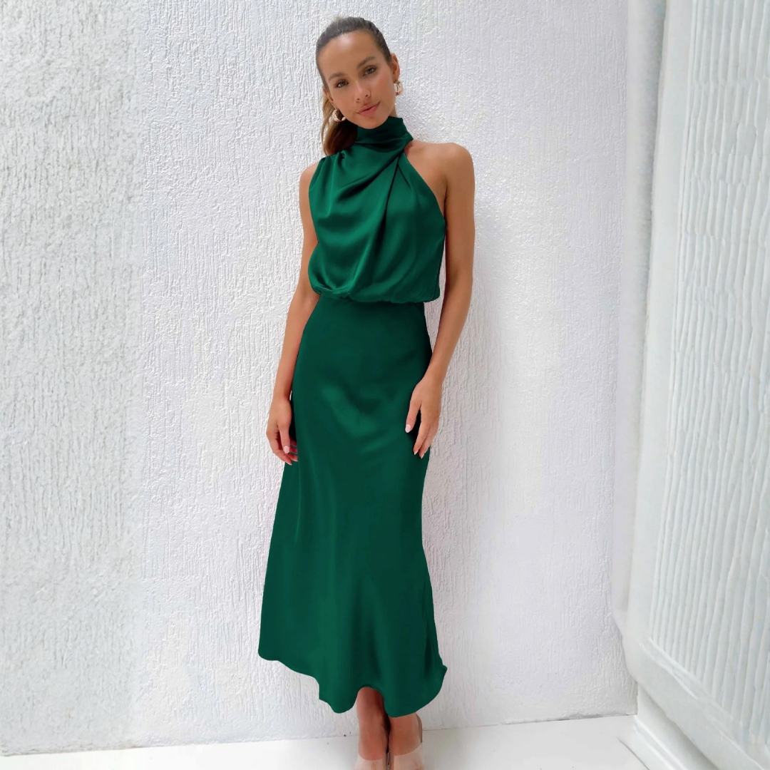 VESTIDO DRAPEADO