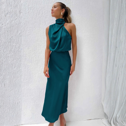VESTIDO DRAPEADO