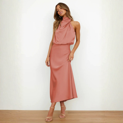 VESTIDO DRAPEADO