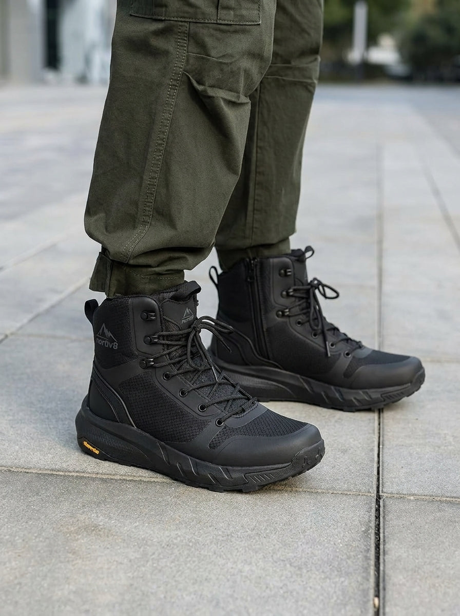 Construcks™ | Bota táctica con cremallera para trabajo