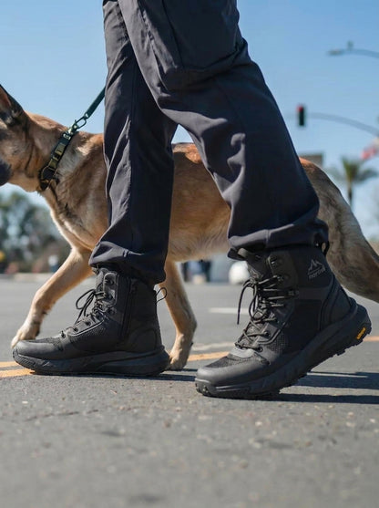 Construcks™ | Bota táctica con cremallera para trabajo