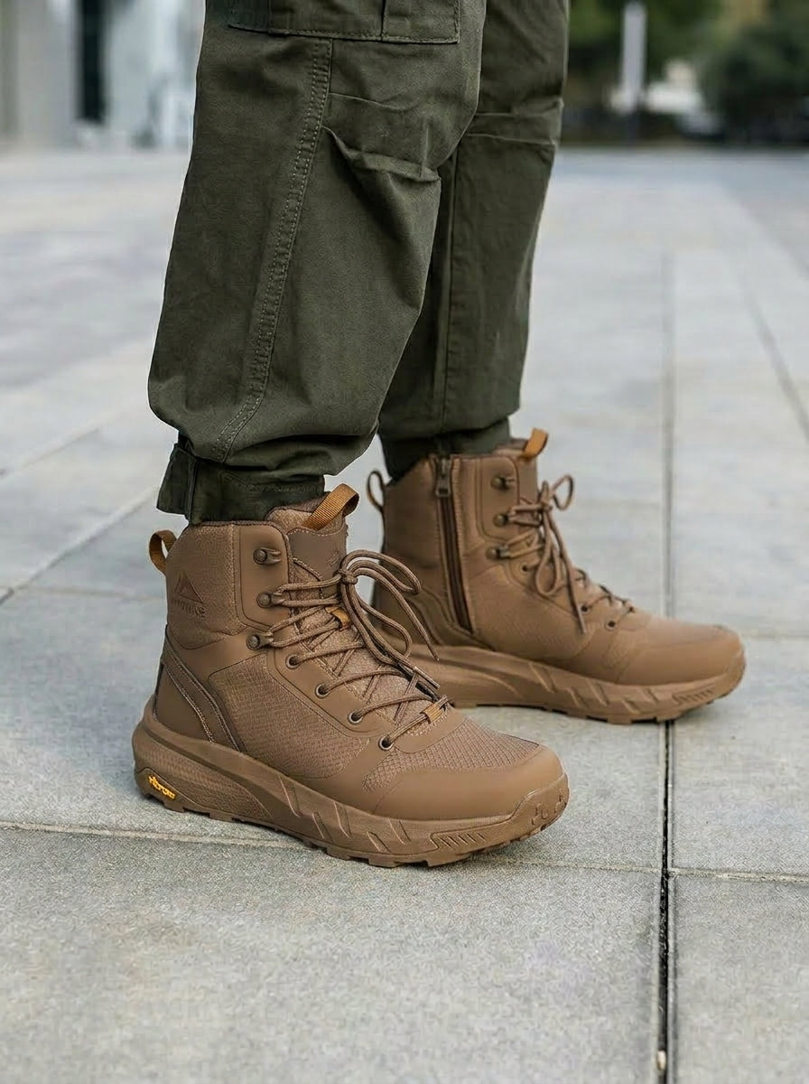 Construcks™ | Bota táctica con cremallera para trabajo