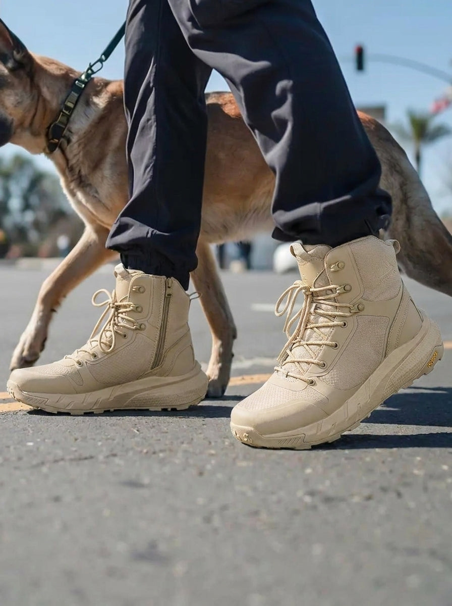 Construcks™ | Bota táctica con cremallera para trabajo