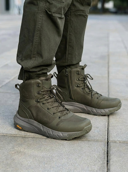 Construcks™ | Bota táctica con cremallera para trabajo