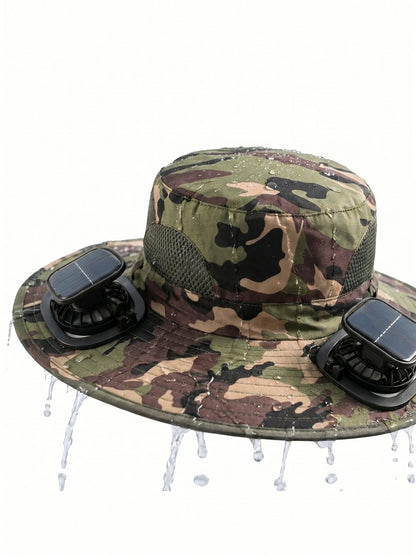 Solar Cool™ | El sombrero con ventilador solar que te mantiene fresco