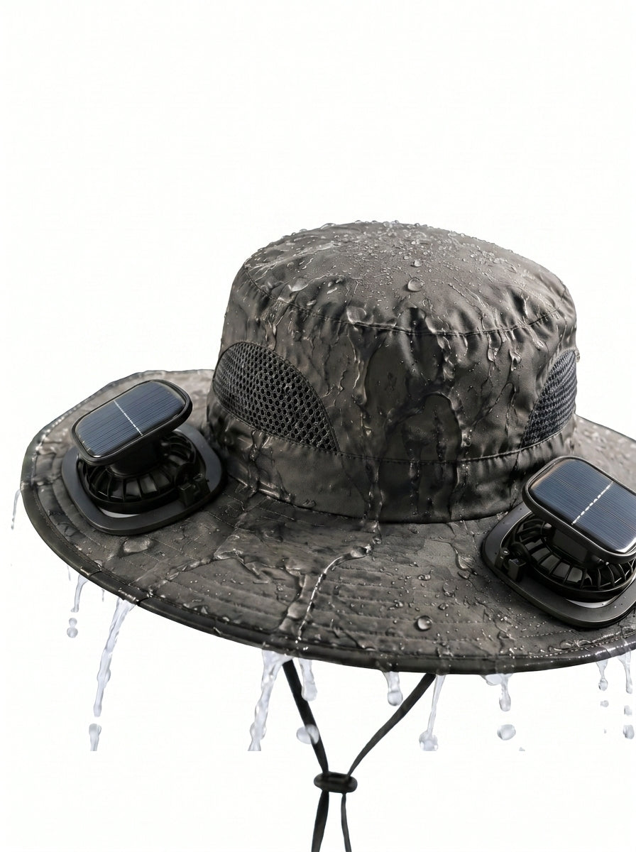 Solar Cool™ | El sombrero con ventilador solar que te mantiene fresco