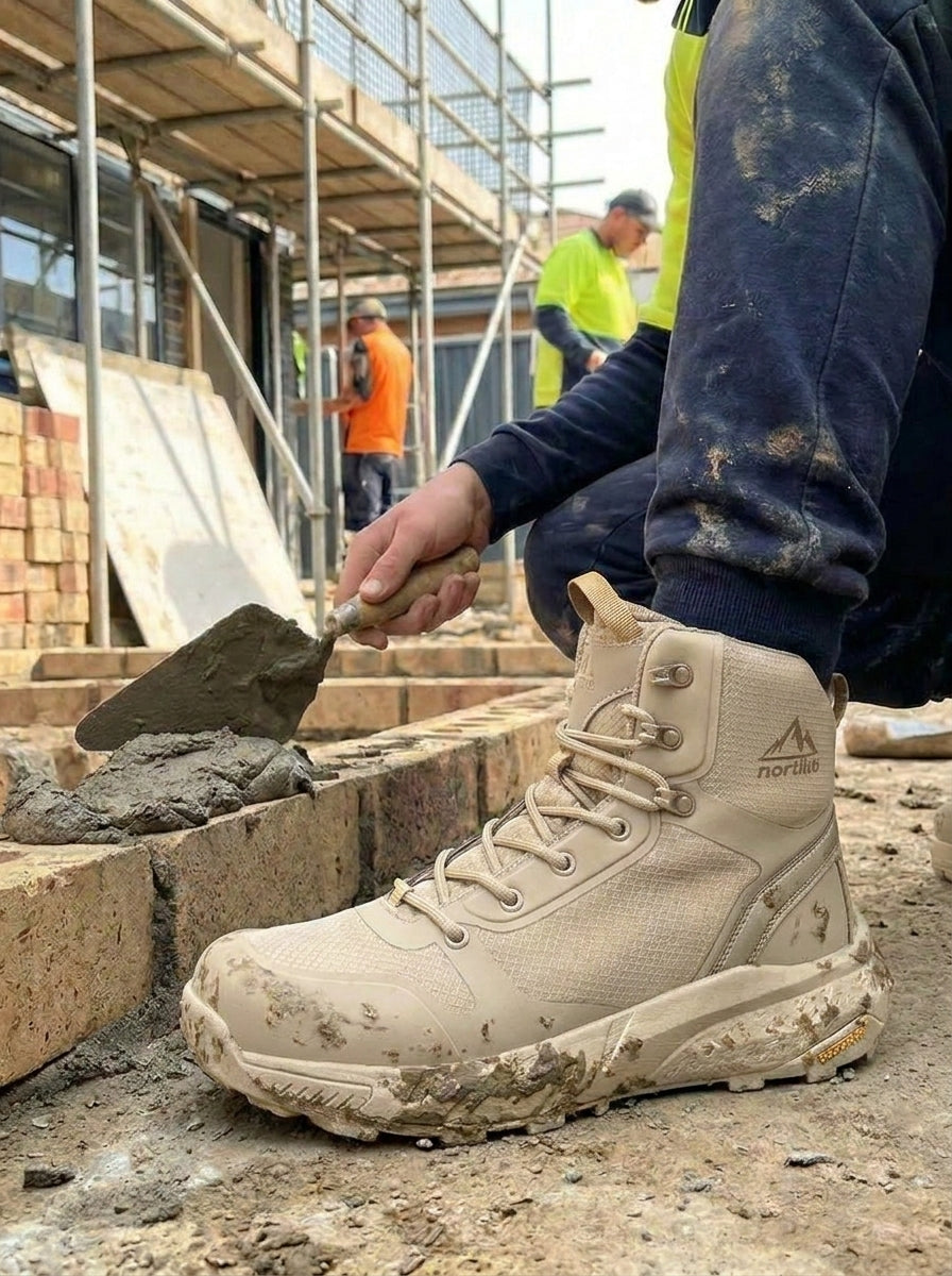 Construcks™ | Bota táctica con cremallera para trabajo
