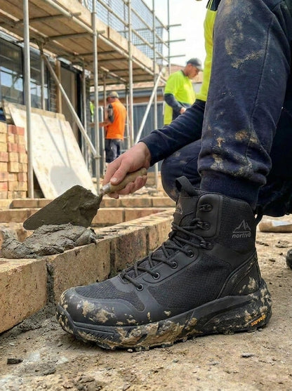 Construcks™ | Bota táctica con cremallera para trabajo