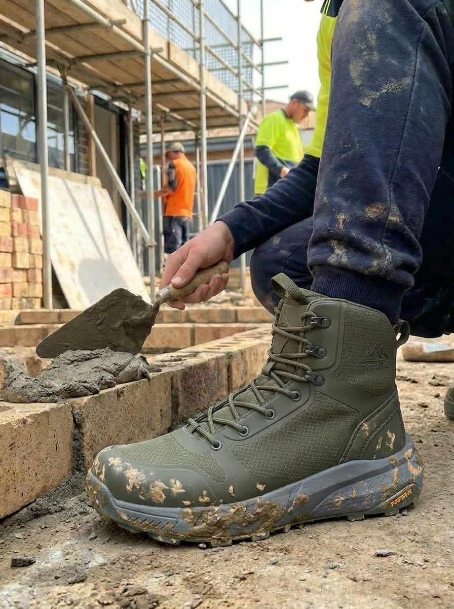 Construcks™ | Bota táctica con cremallera para trabajo