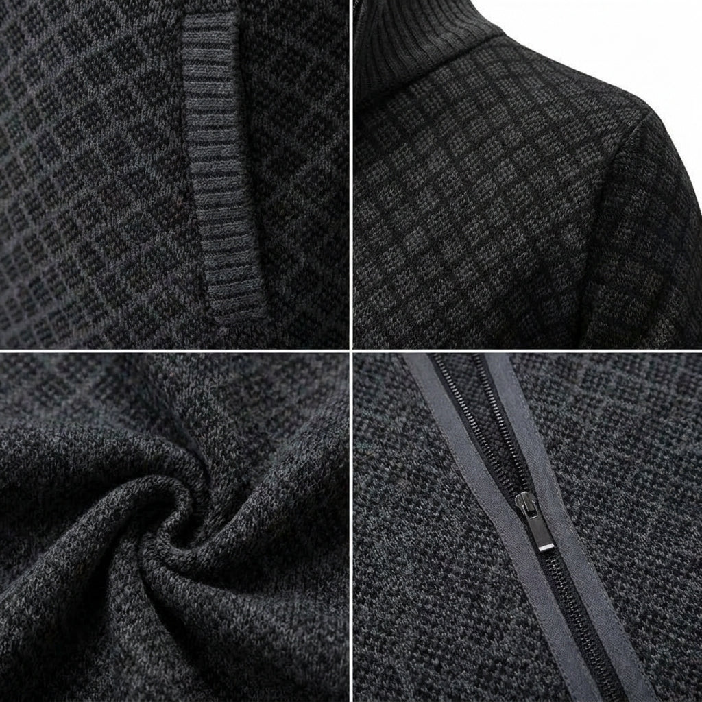 Oliver Luxury™ | Cárdigan Tejido de Lujo