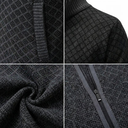 Oliver Luxury™ | Cárdigan Tejido de Lujo