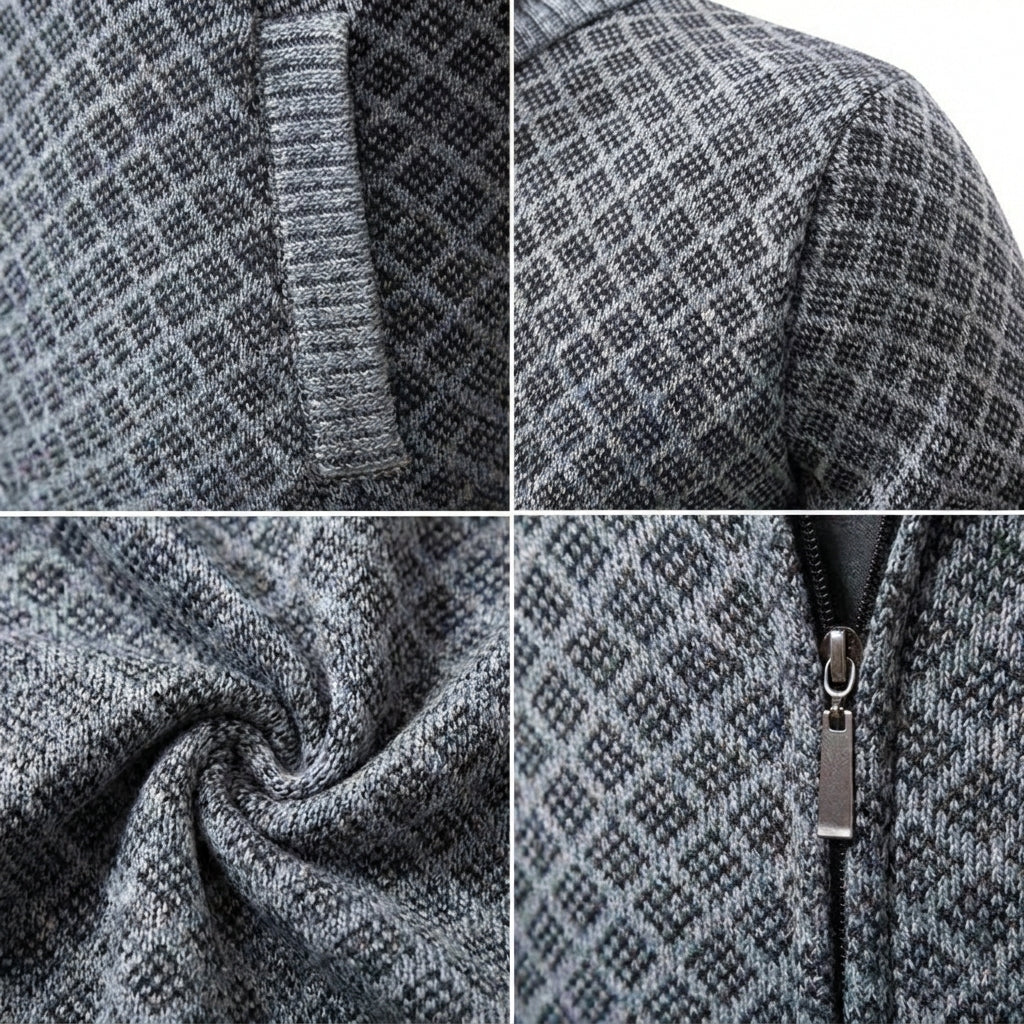 Oliver Luxury™ | Cárdigan Tejido de Lujo