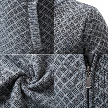 Oliver Luxury™ | Cárdigan Tejido de Lujo