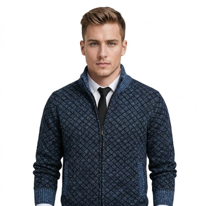 Oliver Luxury™ | Cárdigan Tejido de Lujo