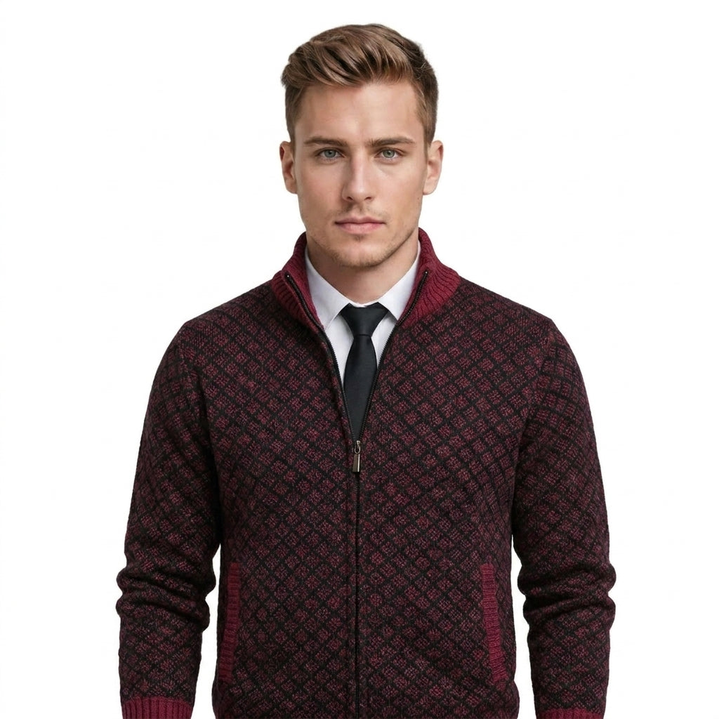 Oliver Luxury™ | Cárdigan Tejido de Lujo