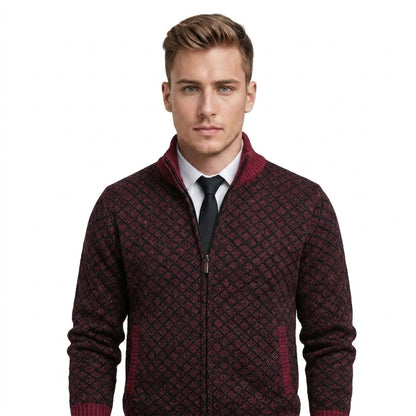 Oliver Luxury™ | Cárdigan Tejido de Lujo