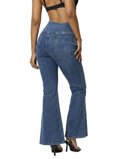 Campanas V™ | Los jeans cruzados de tiro alto