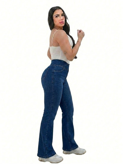 Campanas V™ | Los jeans cruzados de tiro alto