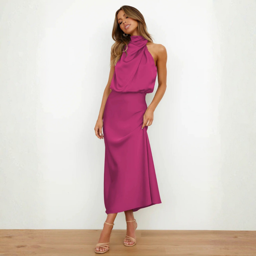 VESTIDO DRAPEADO