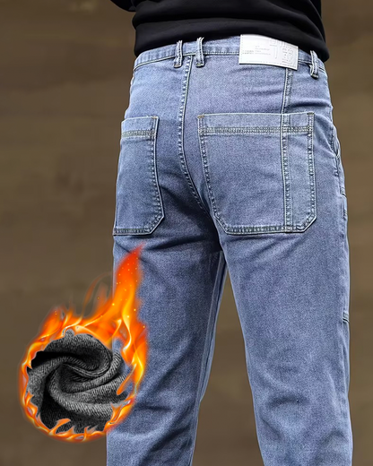VAQUEROS RECTOS ELÁSTICOS PARA HOMBRE