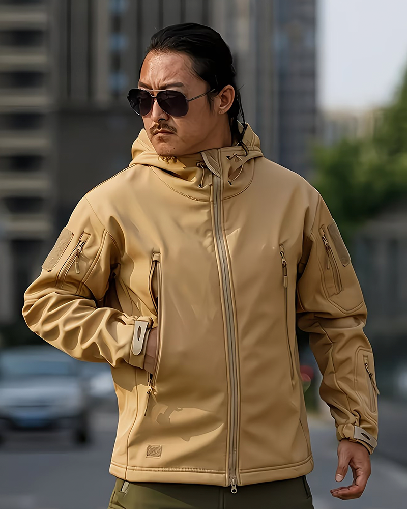 CHAQUETA TÁCTICA IMPERMEABLE