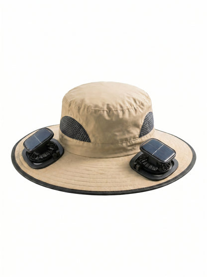 Solar Cool™ | El sombrero con ventilador solar que te mantiene fresco