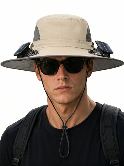Solar Cool™ | El sombrero con ventilador solar que te mantiene fresco