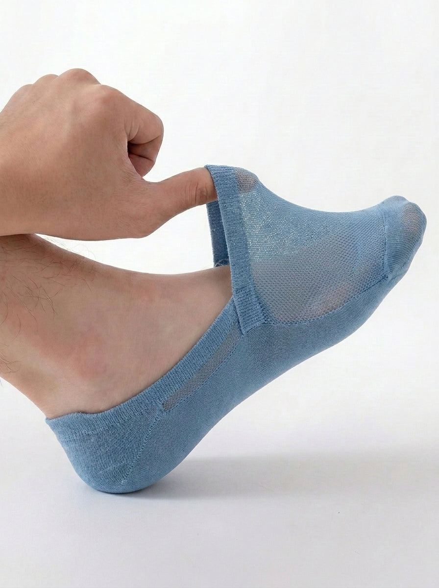 Sin Rastro™ | Calcetines invisibles de algodón antideslizantes