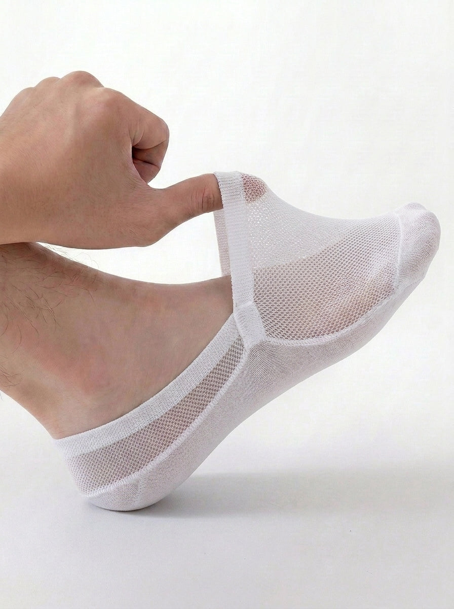 Sin Rastro™ | Calcetines invisibles de algodón antideslizantes