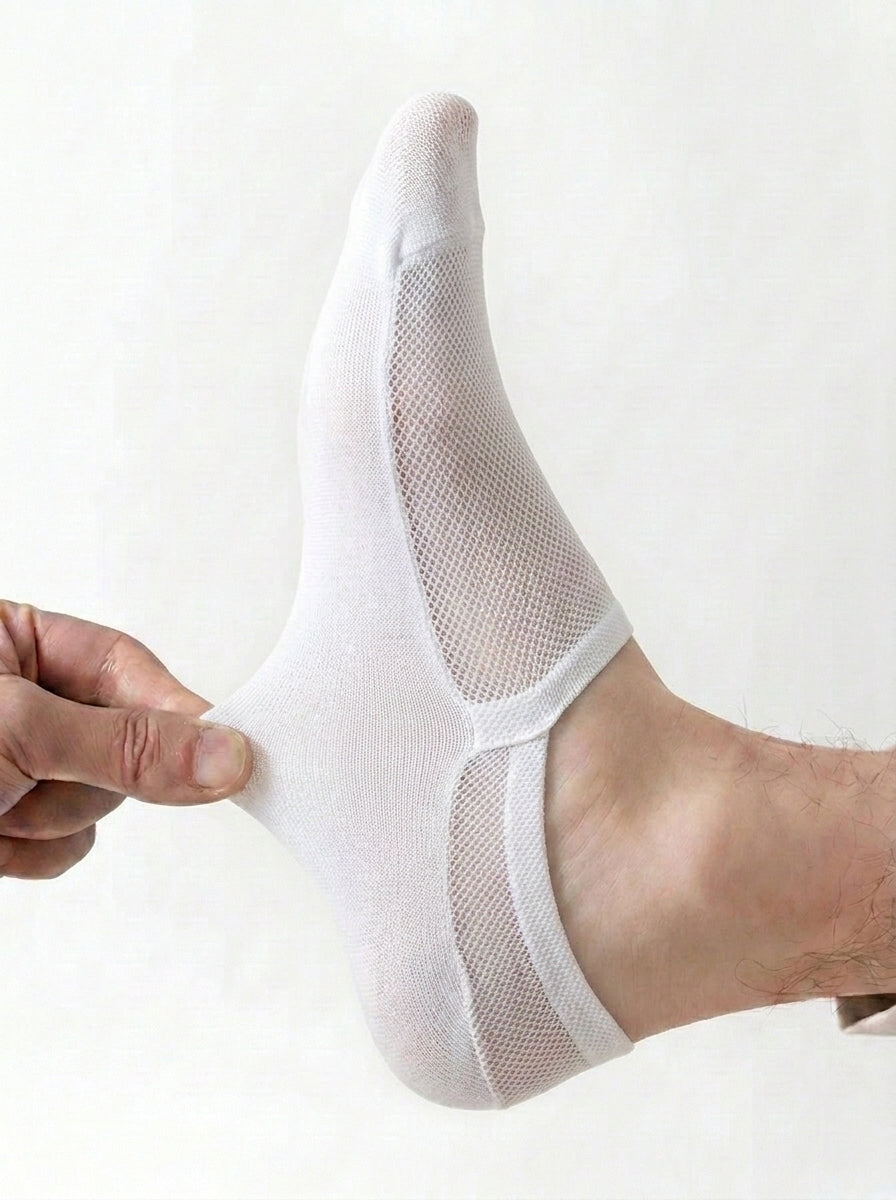 Sin Rastro™ | Calcetines invisibles de algodón antideslizantes