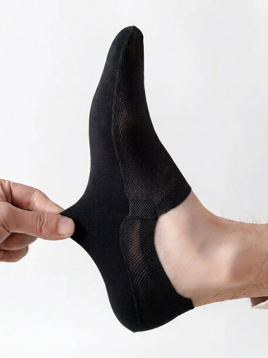 Sin Rastro™ | Calcetines invisibles de algodón antideslizantes