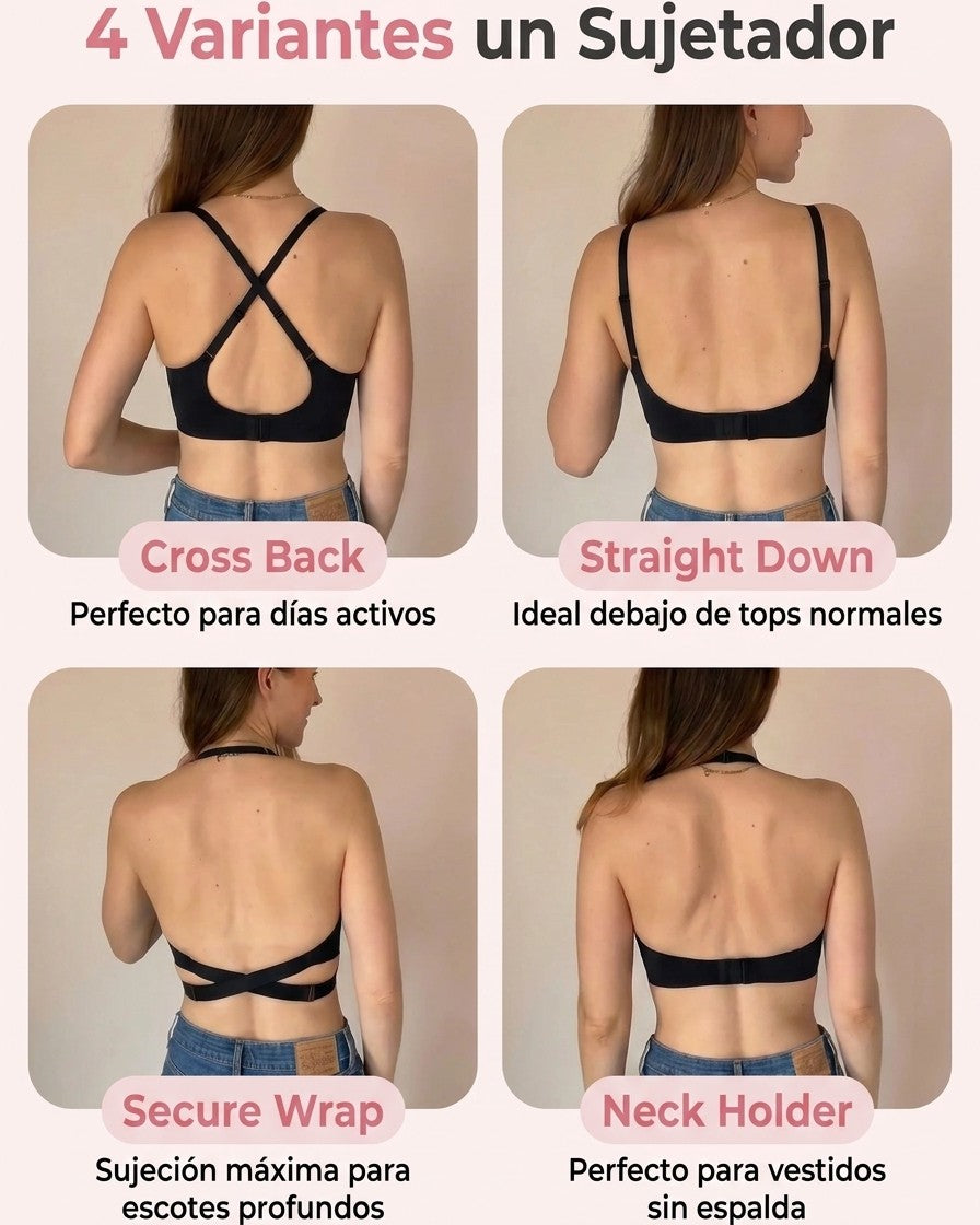 4-Way™ | Sujetador Invisible con 4 Formas de Uso