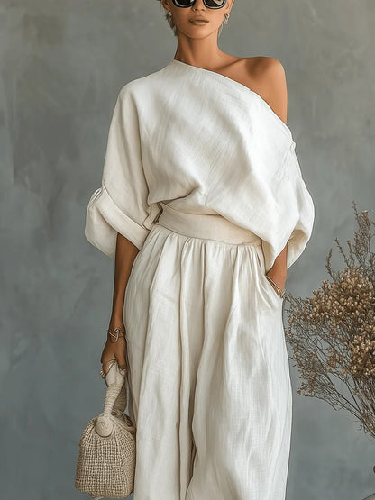 Mila™ | Conjunto con hombros descubiertos
