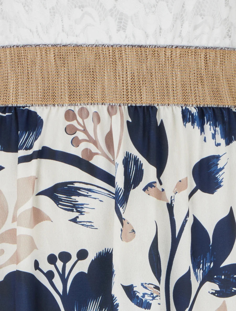 Jardín Italiano™ | Encaje y estampado floral Italiano