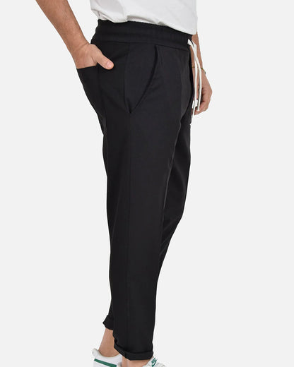 Pantalones con cordón™ | El pantalón fluido con cintura ajustable a ti