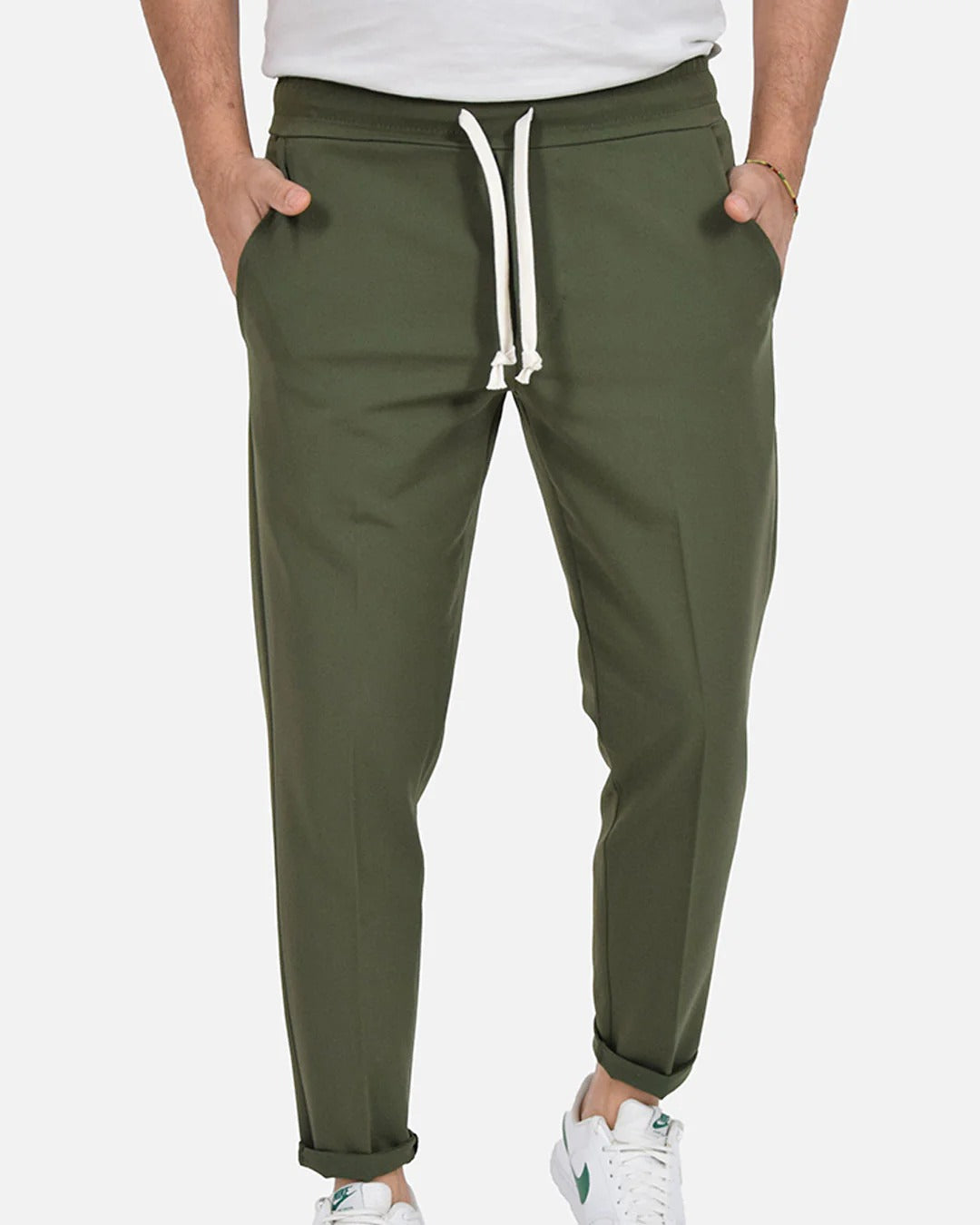 Pantalones con cordón™ | El pantalón fluido con cintura ajustable a ti