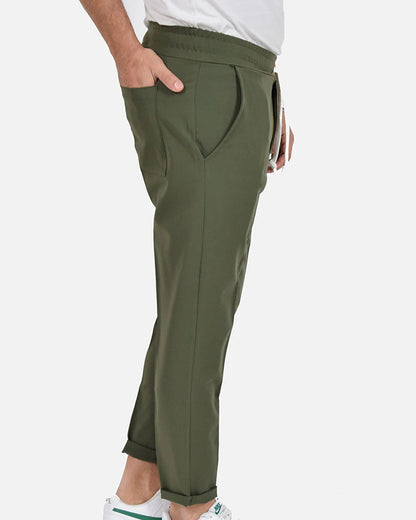 Pantalones con cordón™ | El pantalón fluido con cintura ajustable a ti