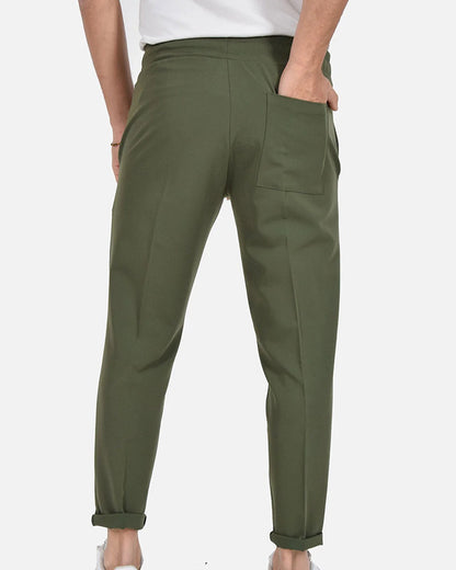 Pantalones con cordón™ | El pantalón fluido con cintura ajustable a ti