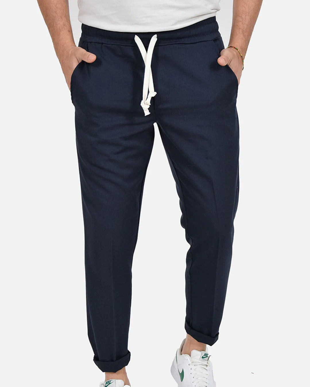 Pantalones con cordón™ | El pantalón fluido con cintura ajustable a ti