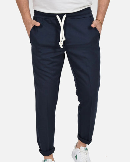 Pantalones con cordón™ | El pantalón fluido con cintura ajustable a ti