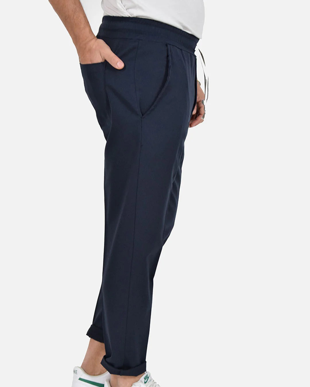 Pantalones con cordón™ | El pantalón fluido con cintura ajustable a ti