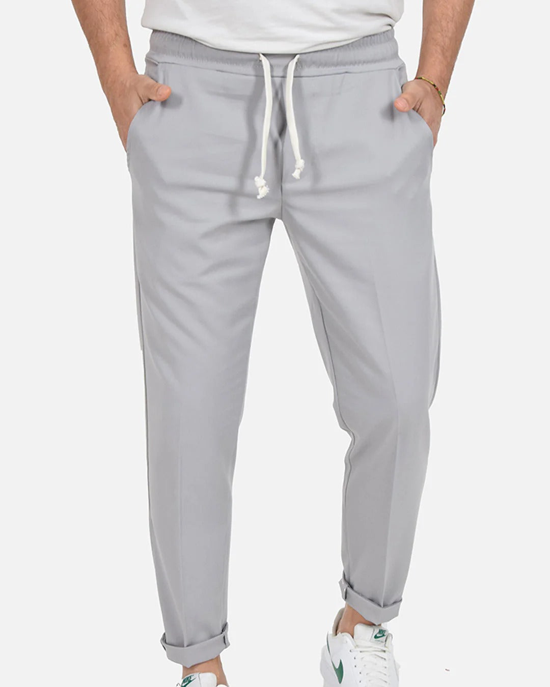 Pantalones con cordón™ | El pantalón fluido con cintura ajustable a ti