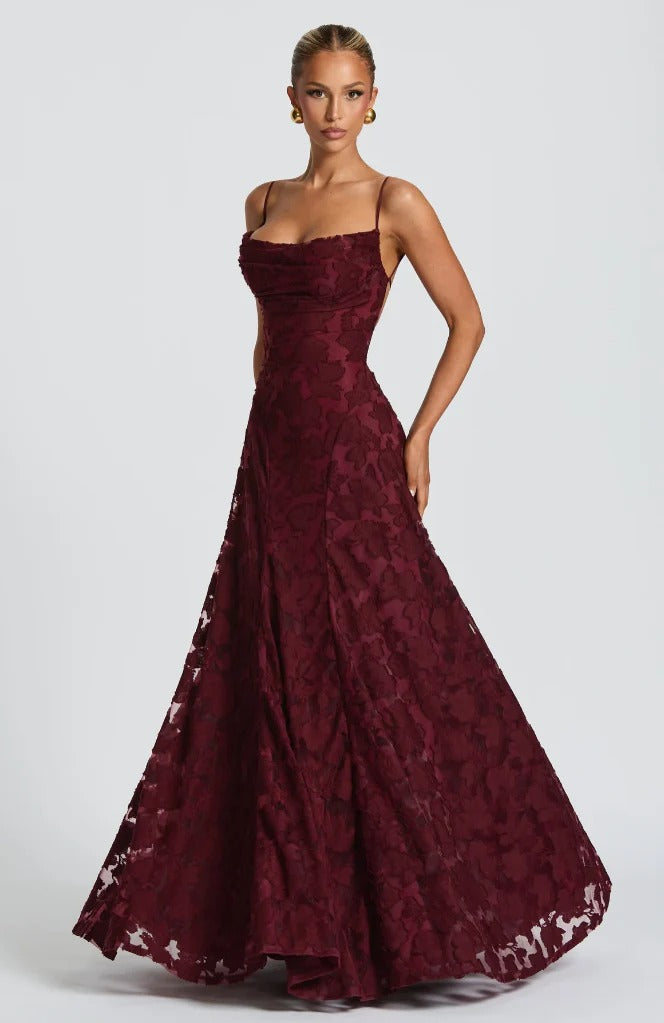 Sofía Lace™ | Vestido de Encaje con Silueta Entallada