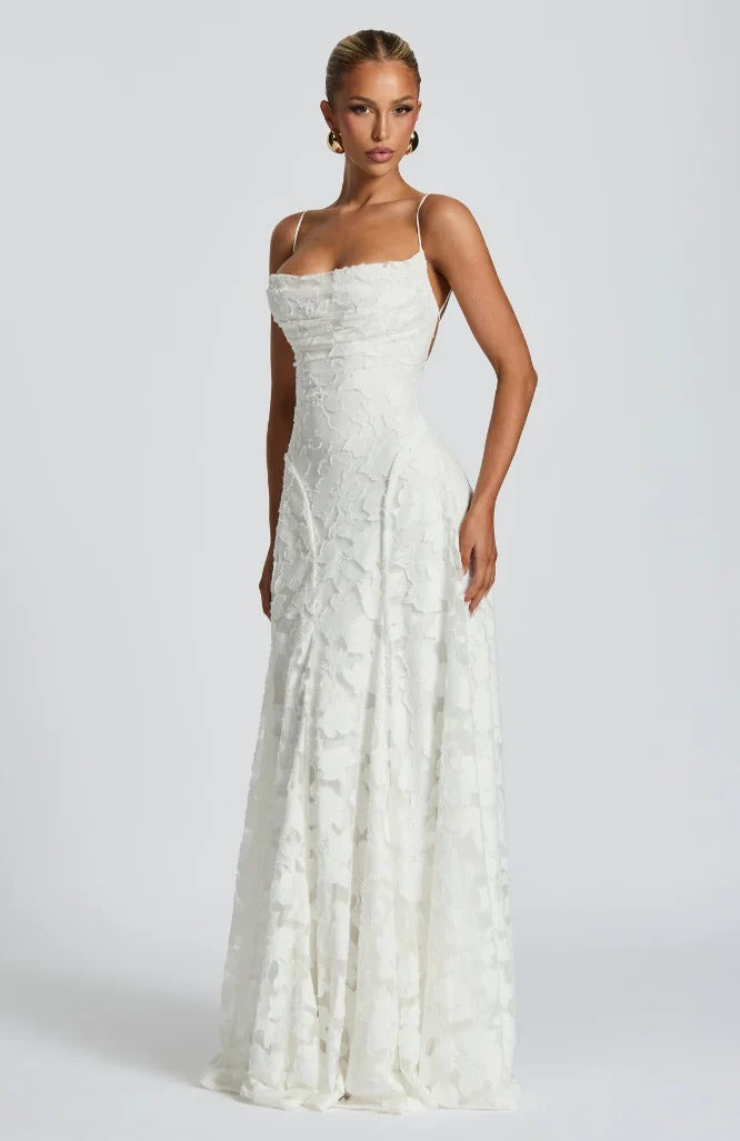 Sofía Lace™ | Vestido de Encaje con Silueta Entallada