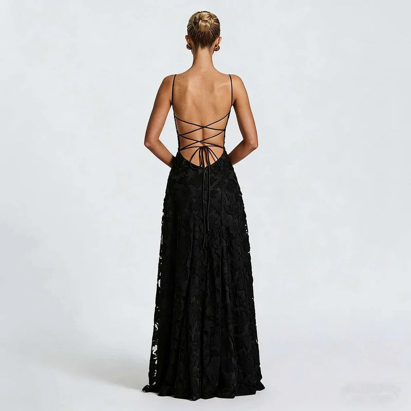 Sofía Lace™ | Vestido de Encaje con Silueta Entallada