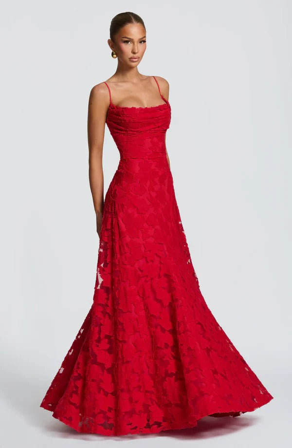 Sofía Lace™ | Vestido de Encaje con Silueta Entallada