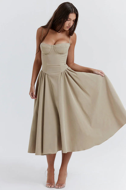 Nova Corset™ | Vestido con Corsé y Silueta Vaporosa